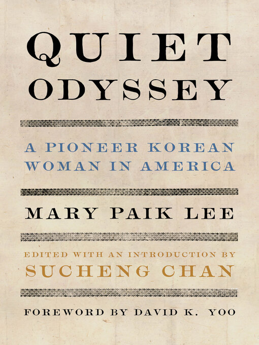 Cover image for Quiet Odyssey